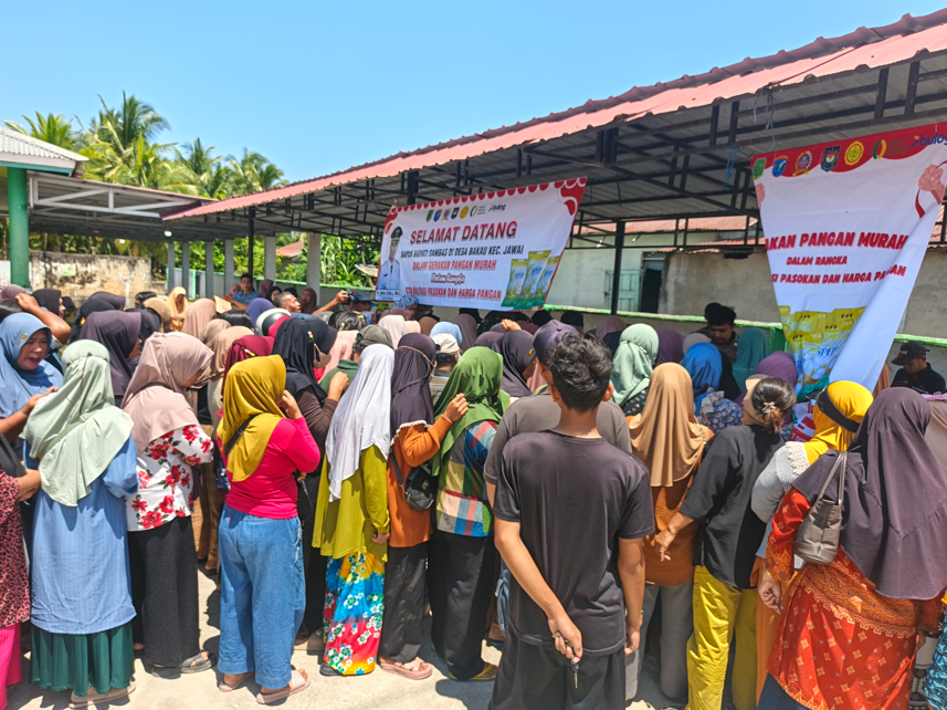 Gerakan Pangan Murah di Jawai, Pemda sambas Siapkan Delapan Ton Beras 